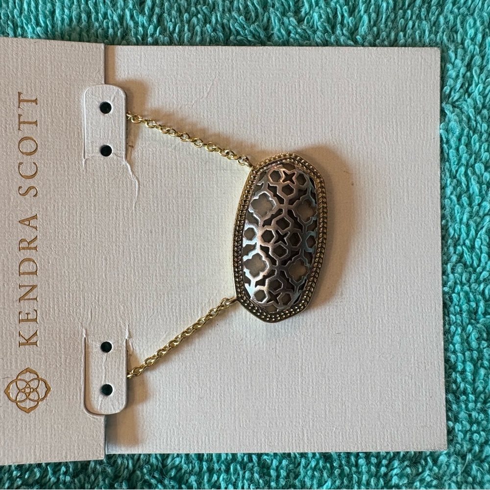 Kendra Scott Gold and silver necklace.
